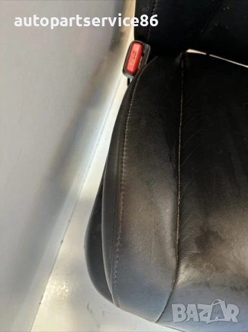 Предна лява седалка черна кожа RHD за Mazda CX-7 (2011), снимка 2 - Части - 53639863