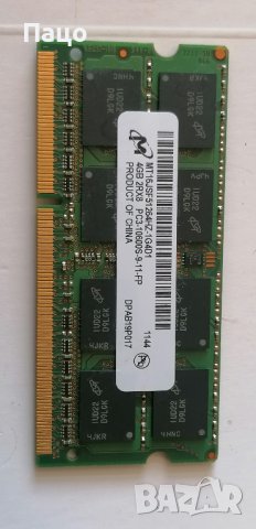 Micron 4GB PC3 10600S 9 11 FP/промо, снимка 4 - Лаптоп аксесоари - 42367283