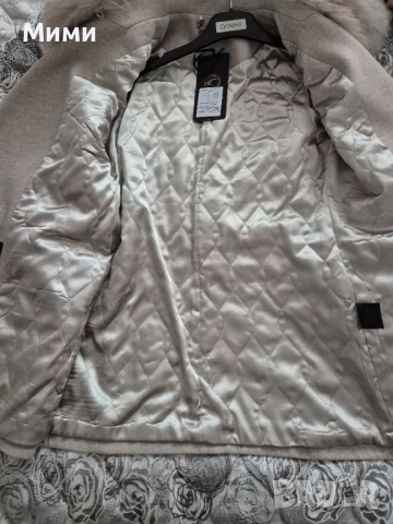 Ново дамско палто Carmina , снимка 5 - Палта, манта - 52957390