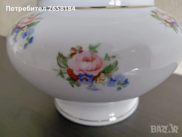 Бонбониера, английска, вис.17см., снимка 3 - Декорация за дома - 56178411