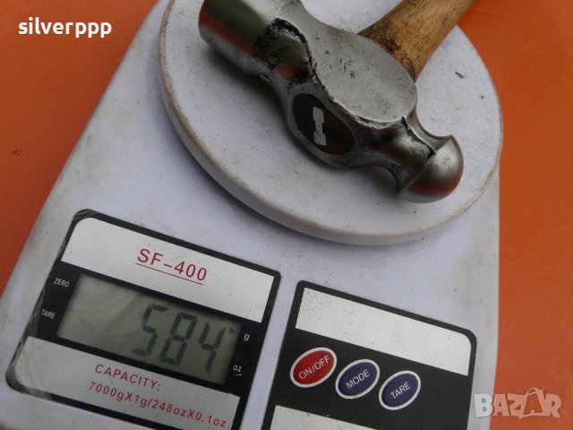  Стар шведски тенекеджийски чук - 167 , снимка 5 - Други инструменти - 38988380