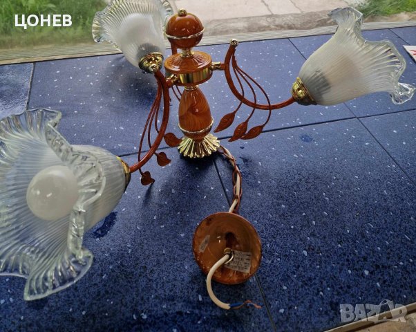 Абажур тройка, снимка 12 - Лампи за таван - 41388223