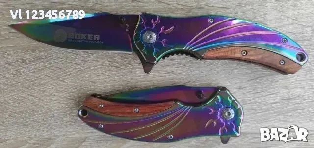 Сгъваем нож Boker F87 -90х212 мм, снимка 2 - Ножове - 50747886