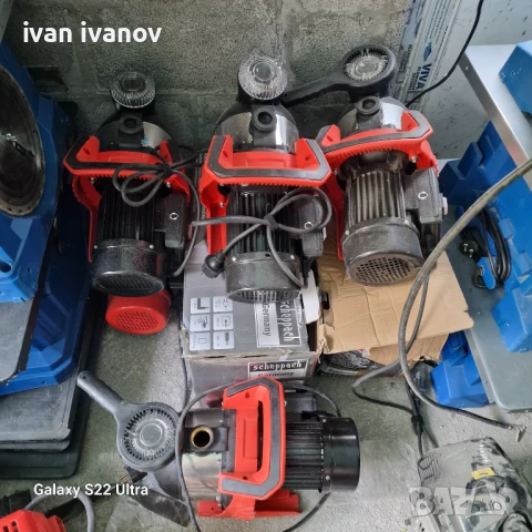 Помпи Поливни Немски 1400W, снимка 3 - Селскостопанска техника - 51118371