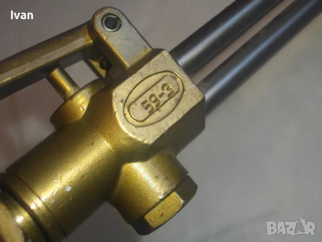 ГЛАВА С ДЮЗА ЗА ОКСИЖЕНЕН РЕЗАК РЕЗАЧ ХАРИС HARIS 59-3 ТРИТРЪБНА 320мм нова със специализирана дюза , снимка 14 - Други инструменти - 47688493