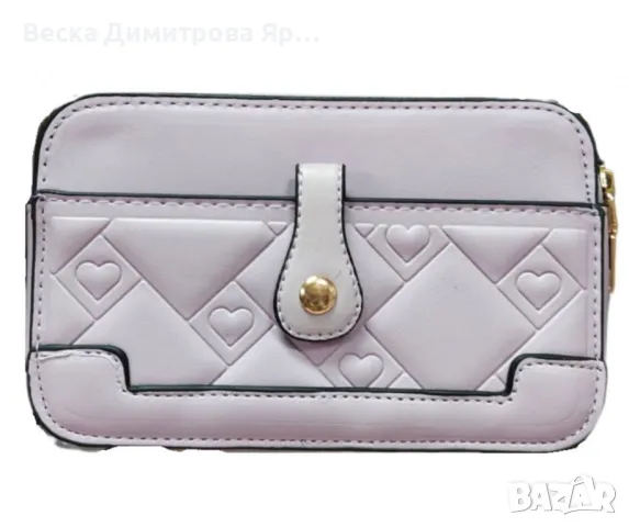 Елегантна дамска чанта с компактни размери и стилен релефен дизайн, снимка 5 - Чанти - 49020889