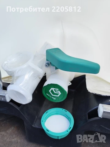 Нов бидон 1000л Кубче , снимка 4 - Бидони, бурета и бъчви - 50851509