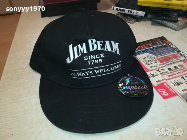 JIM BEAM-ОРИГИНАЛНА ШАПКА 0507251855, снимка 2 - Шапки - 50919335
