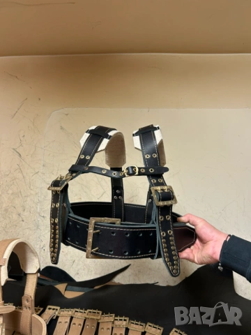 Продавам двойни кукерски колани за чанове, снимка 3 - Антикварни и старинни предмети - 53698128