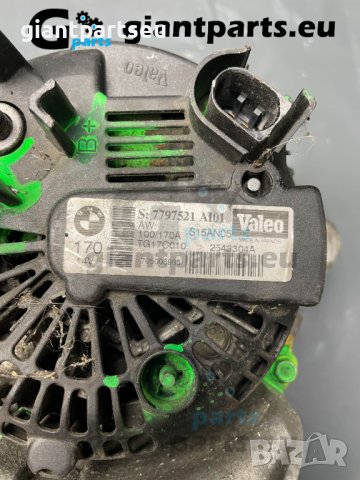 Динамо Алтернатор за БМВ е60 BMW e60 , 7797521 VALEO, снимка 3 - Части - 40186490