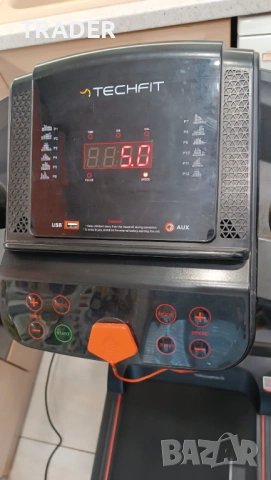 Бягаща пътека TECHFIT MT99, Мотор 2 к.с., Скорост 1-10 км/ч, Bluetooth+App, Ръчно накланяне, Максима, снимка 10 - Фитнес уреди - 50983016