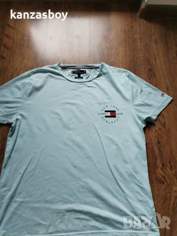 Tommy Hilfiger - страхотна мъжка тениска КАТО НОВА Л, снимка 5 - Тениски - 49715634