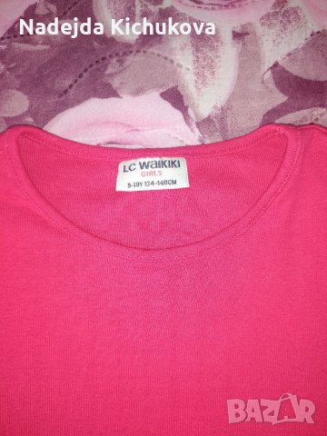 Детска блуза за момиче от LC WAIKIKI. Размер 134-140.Нова. Цена-5 лева. , снимка 3 - Детски Блузи и туники - 33947476