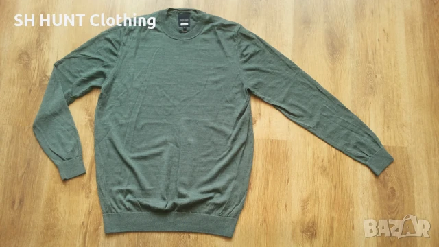 MARIO CONTI BERTO 100% Merino Wool размер L / XL блуза 100% Мерино Вълна - 1280