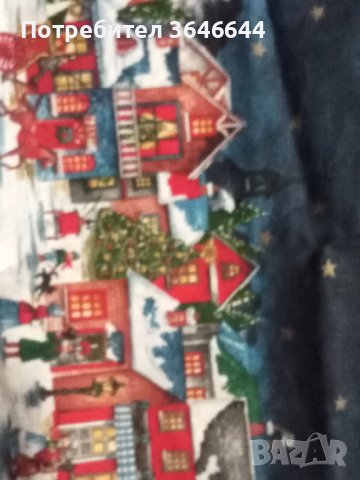 Памучна покривка Коледен град , снимка 10 - Други - 41567017