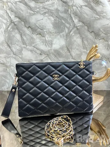чанти chanel portfolio klach 30x21см, снимка 8 - Чанти - 50406918