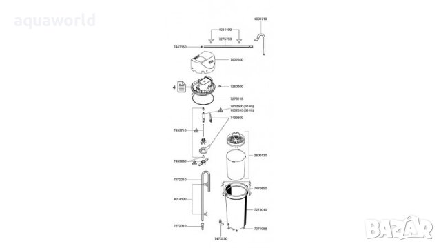 "ПРОМОЦИЯ" Външен филтър Eheim Classic 250, снимка 3 - Оборудване за аквариуми - 39450702