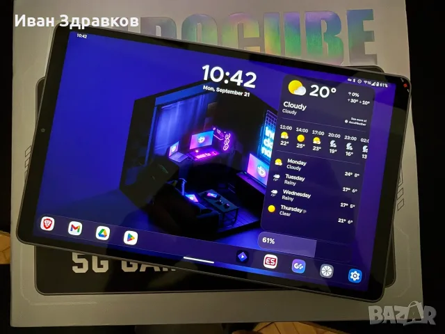 Aldocube iPlay 80 mini Ultra Gaming Tablet | 8.8'' 2560x1600p 144Hz | 12Gb RAM 256Gb Storage | 5G + , снимка 2 - Таблети - 56160435