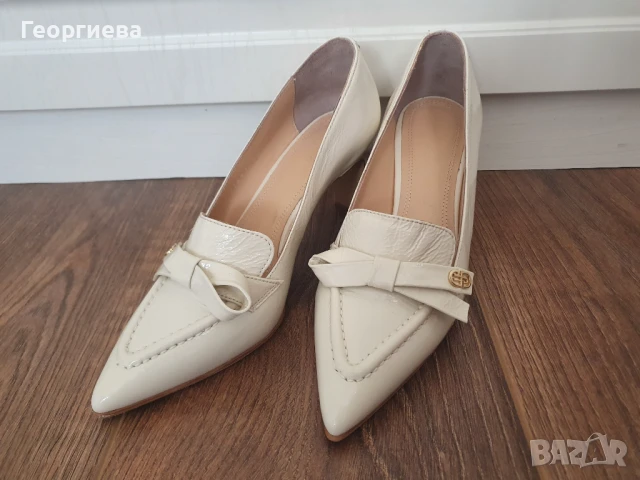 Елегантни дамски обувки от естествена кожа, размер 36, нови, снимка 6 - Дамски обувки на ток - 50667329