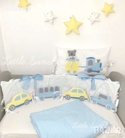 Cars Set Комлект за бебешко легълце с най-различни интересни колички , снимка 8 - Спално бельо и завивки - 41501818