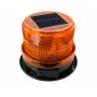 LED соларна аварийна лампа - буркан и маяк, оранжева, 18 LED, 4 режима, 12V, акумулаторна батерия, снимка 2