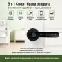 Смарт брава с пръстов отпечатък код карта и приложение, снимка 2