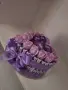 Подаръчна аранжировка с рози и шоколади Milka, снимка 4