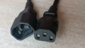 Power cable cord захранващ кабел удължител C13 -C14 и  C14 to C15 , 3m, снимка 4
