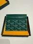 Портфейл - cardholder - Goyard - черен и зелен, стилни и компактни, снимка 6