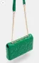 Дамска зелена чанта , снимка 4