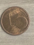 рядка монета 1 евроцент Холандия 2003, снимка 2