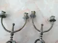 Бронзови масивни свещници, снимка 3