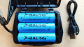 Мощен челник CREE XHP 90.3/ 3 батерии и UBS /, снимка 7