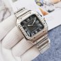 Мъжки часовник Cartier Santos de Cartier с автоматичен механизъм, снимка 5
