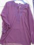 Фина дамска кафява блуза от шифон, нова, размер ХL, снимка 1
