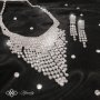 Луксозен дамски комплект бижута с кристали от 2 части “Larissa”📿💎, снимка 2