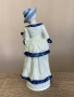 Винтидж порцеланова статуетка „Дама с лира“, снимка 3