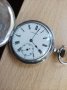 Сребърен джобен часовник Longines , снимка 4
