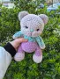 Ръчно Изплетено Мече "Амигуруми", снимка 3