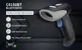 Bluetooth Баркод скенер четец IMHORESE C6150BT - Bluetooth 1D CCD баркод скенер, снимка 11