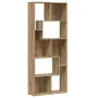 vidaXL Библиотека, занаятчийски дъб, 67x24x161 см, инженерно дърво（SKU: 856015）, снимка 1