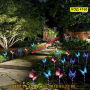 Соларна лампа за градина Пеперуда - КОД 4160, снимка 11