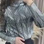 Блуза с метален ефект , снимка 2