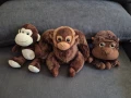 Лот Плюшени играчки Маймунки, снимка 1