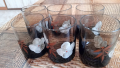 Стъклени чаши за ракия и безалкохолни напитки., снимка 9