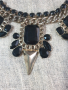 Масивно дамско колие с камъни, снимка 3