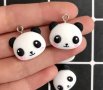 Панда панди висулка висулки за колие синджир смола фигурка, снимка 4