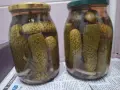 Кисели краставички 1 литър буркан, снимка 2