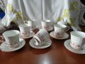 Български костен порцелан чаши за чай , снимка 1 - Антикварни и старинни предмети - 41777201