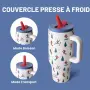 Чаша за кафе чай вода от неръждаема стомана 900 мл Bottlebottle, снимка 1